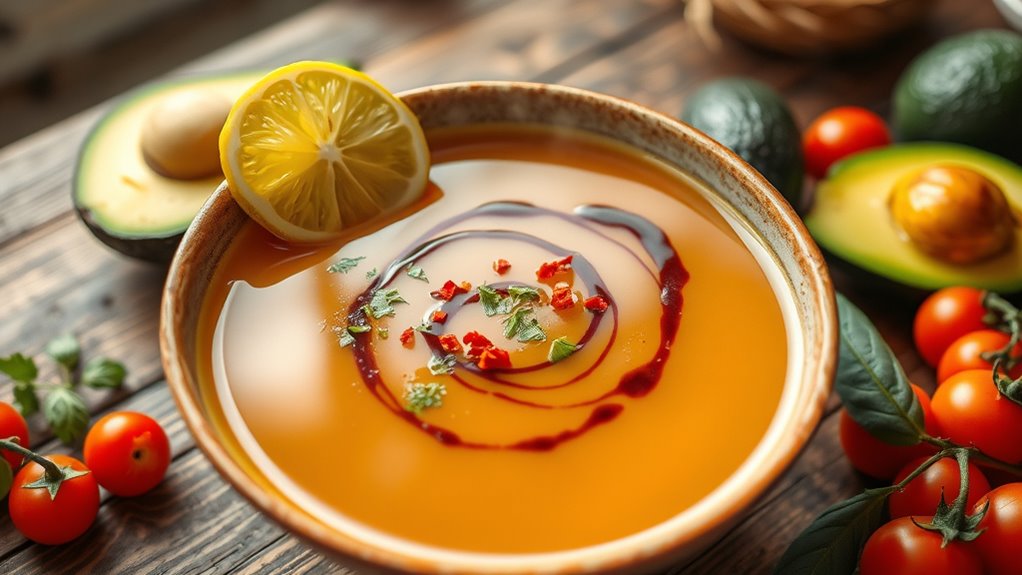 add acidity to soup