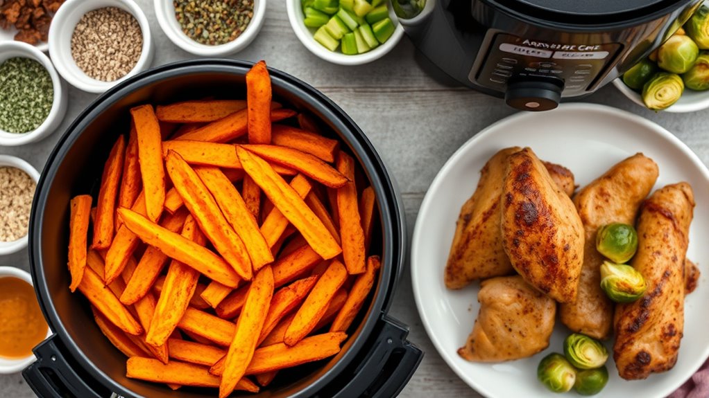 air fryer cooking options