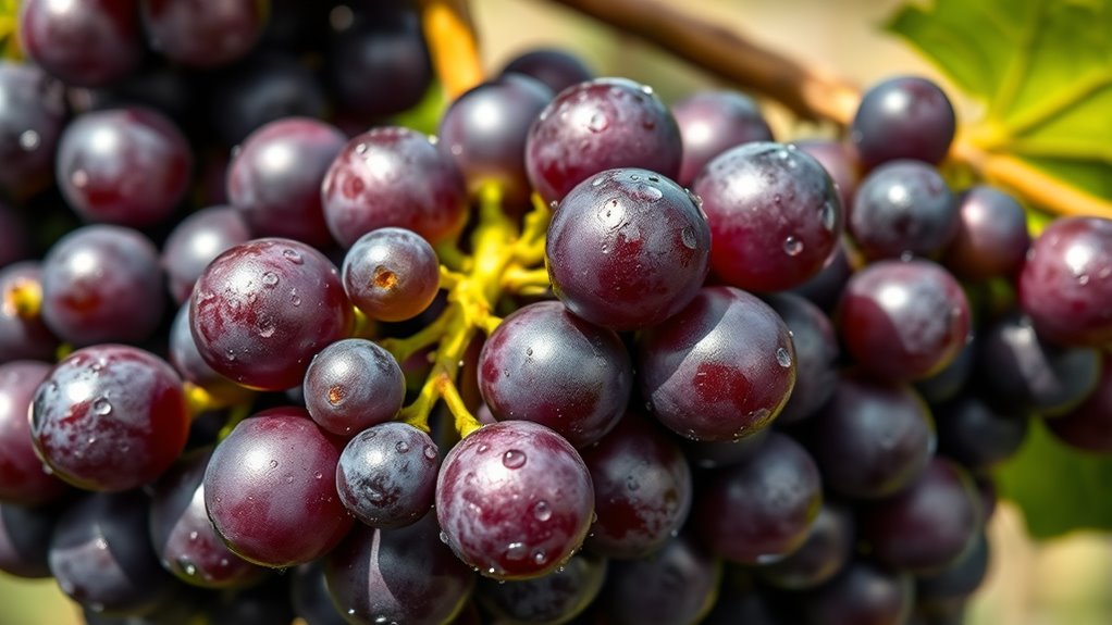antioxidants enhance grape health