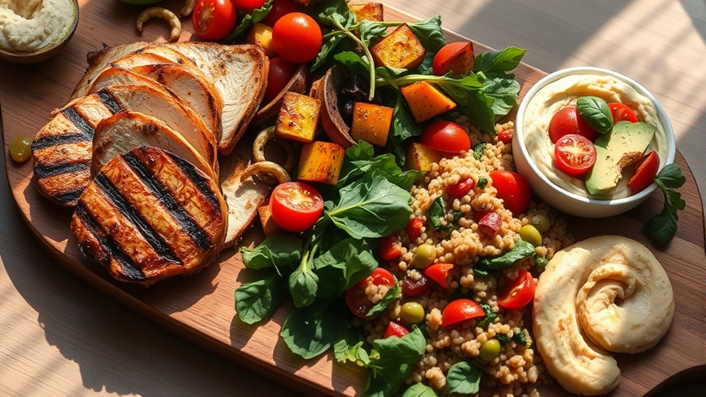 balance meat and plants