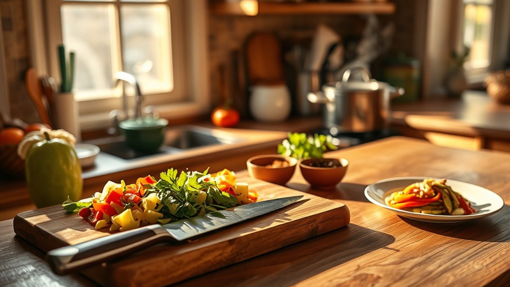 begin with easy dishes