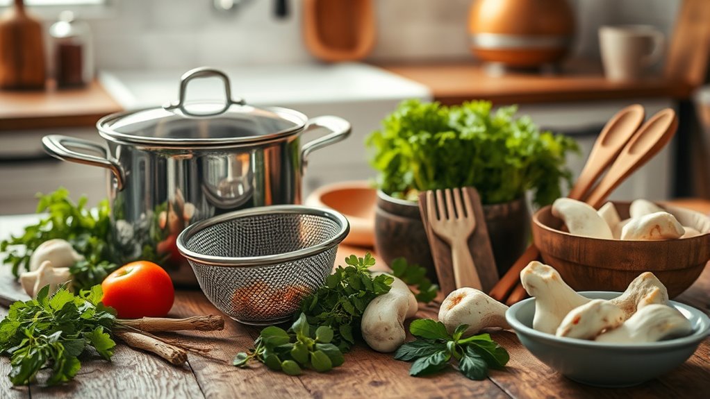 bone broth preparation tools