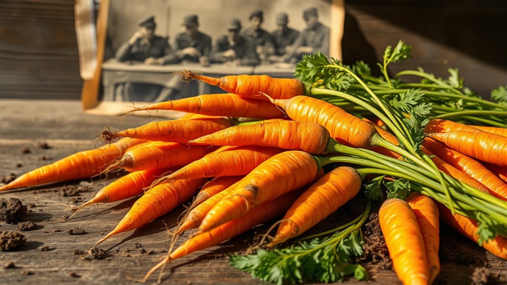 carrot consumption during wwii