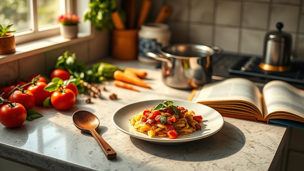 cooking solo with joy