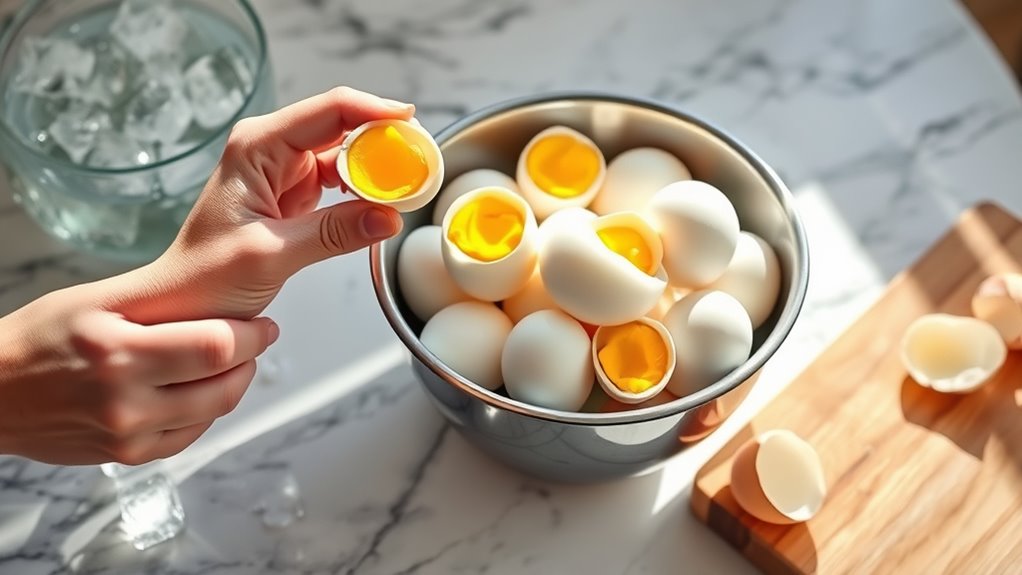 cooling and peeling methods