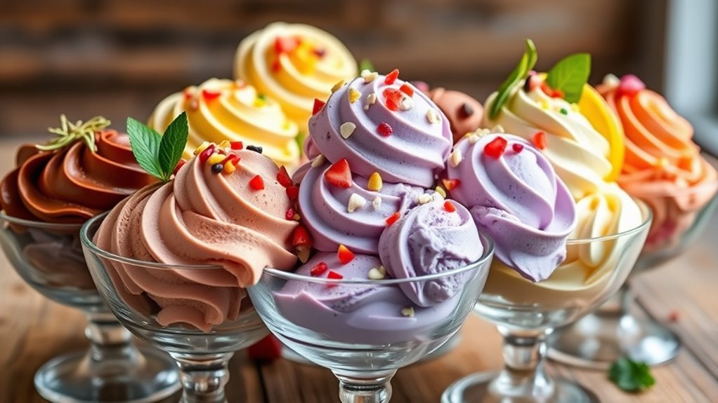 crafted gourmet frozen dessert