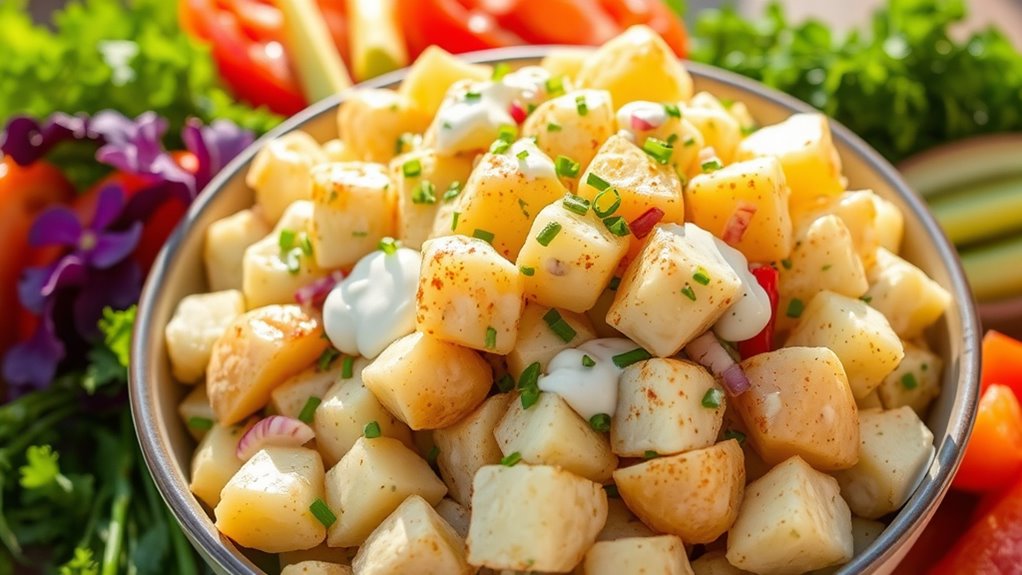 creamy ranch potato salad