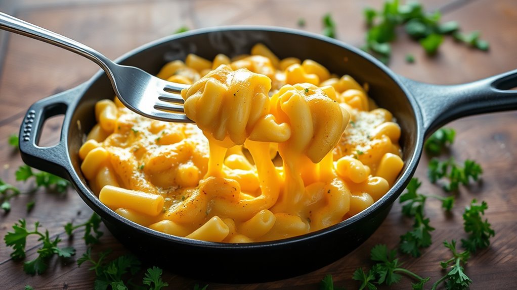creamy skillet pasta dish