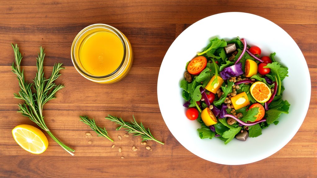 create personalized salad dressing