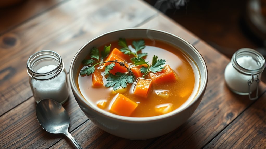 daily bone broth intake