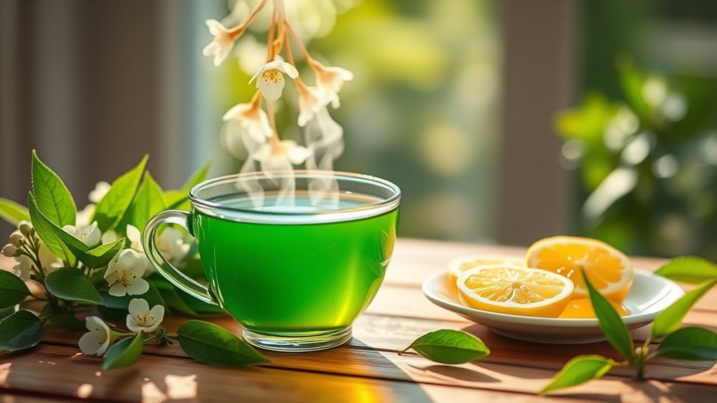 daily green tea benefits
