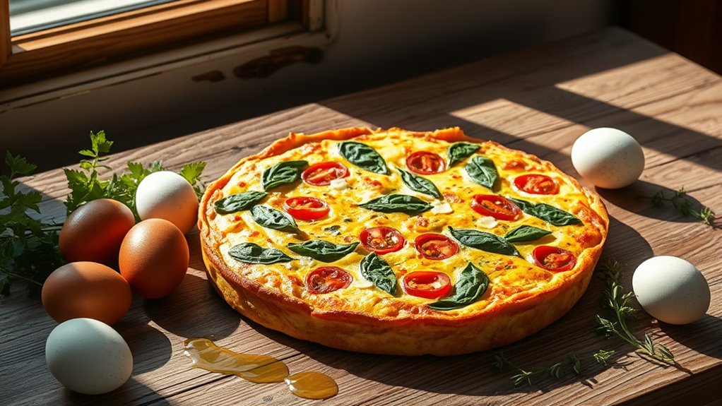 egg based italian dish
