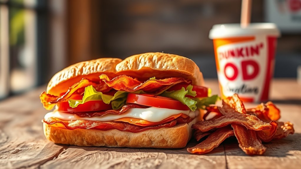 elevate sandwich with bacon