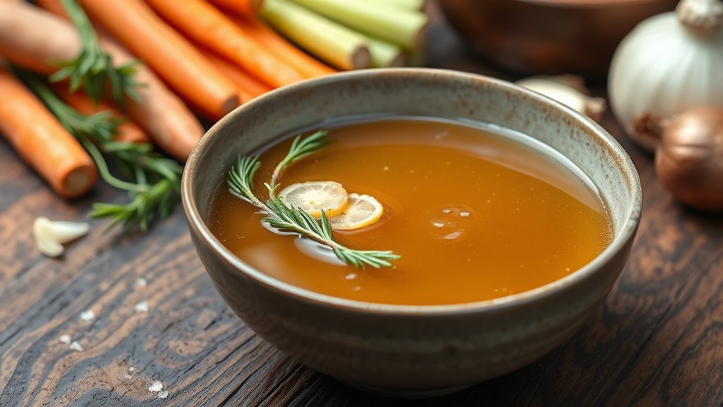 enhancing bone broth flavors
