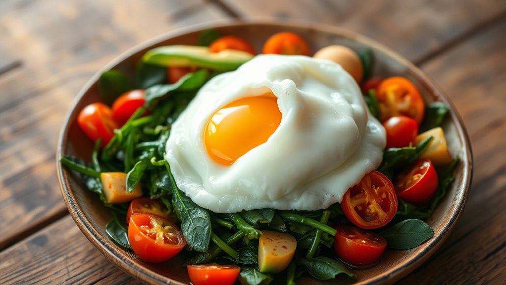 fluffy airy egg dish