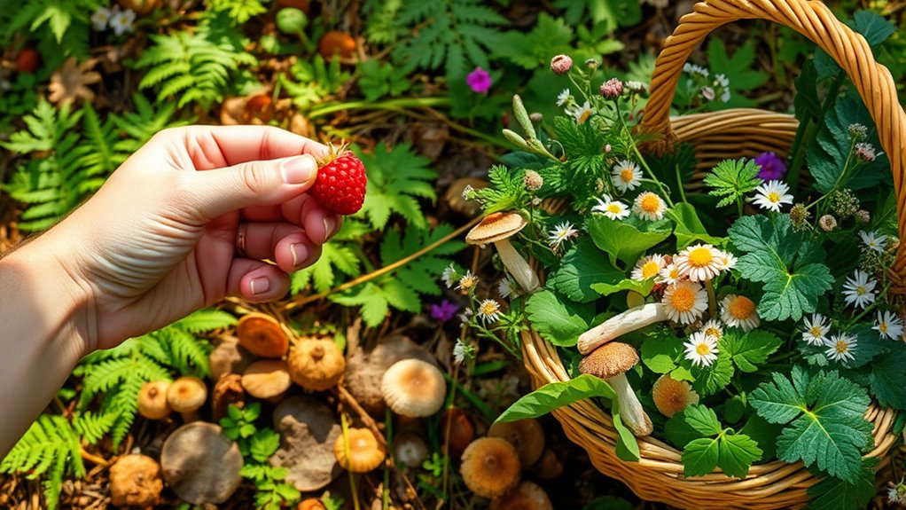 foraging tips by season
