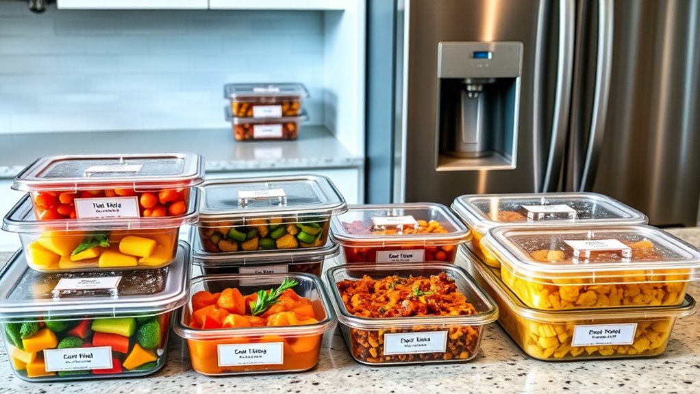 freezer meal prep tips