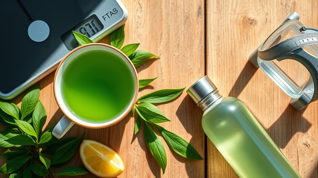 green tea and belly fat