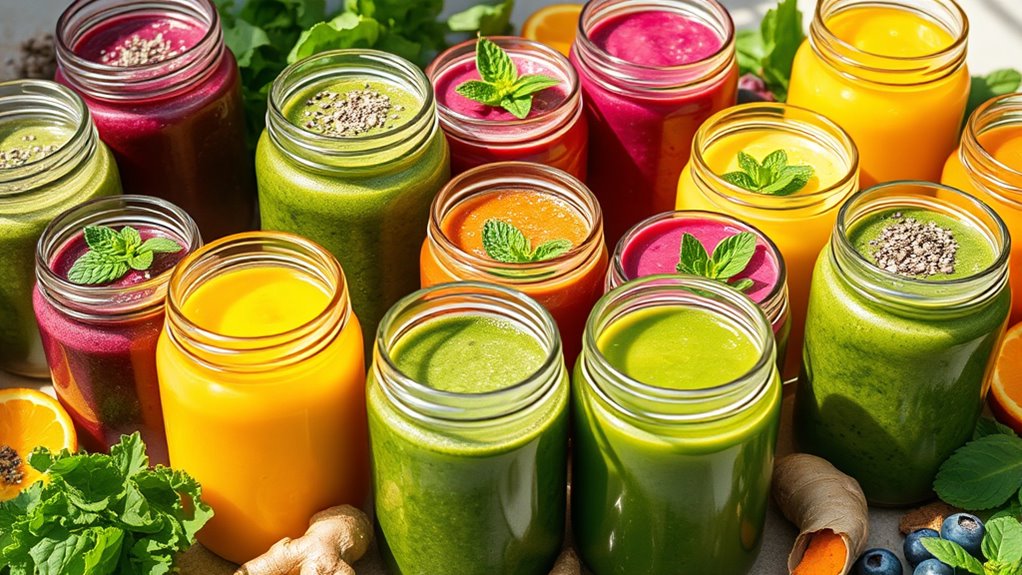 healing smoothie key ingredients