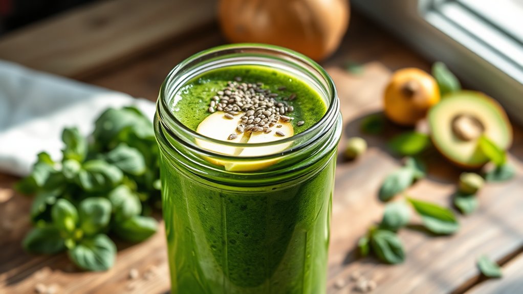 healthy green smoothie recipe