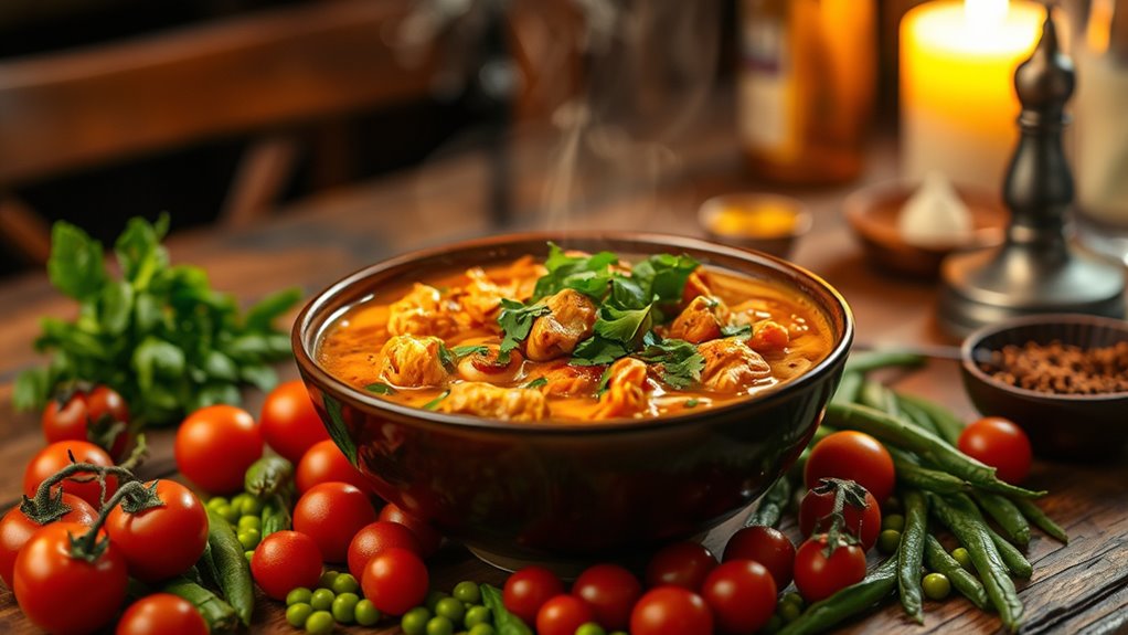 hearty chicken vegetable curry