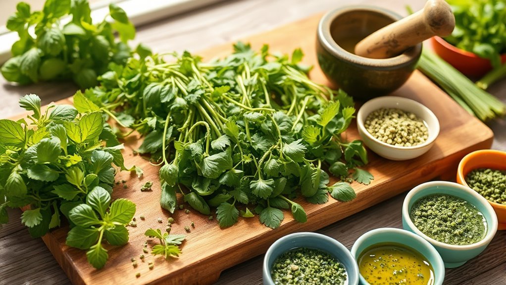 herbs enhance culinary infusions