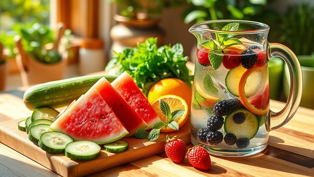 hydrating food choices suggested