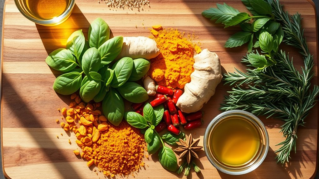 inflammation fighting spices and herbs