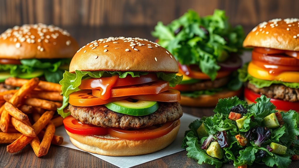 innovative burger assembly techniques