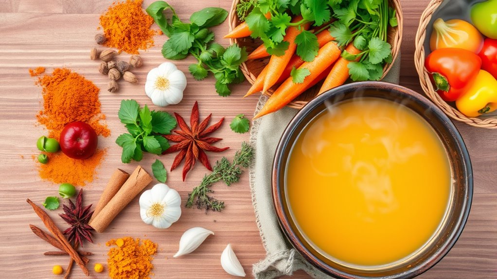 key components for soups