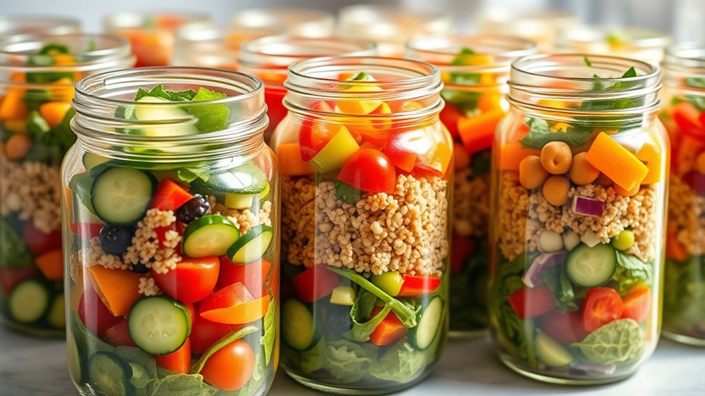 layer ingredients for freshness