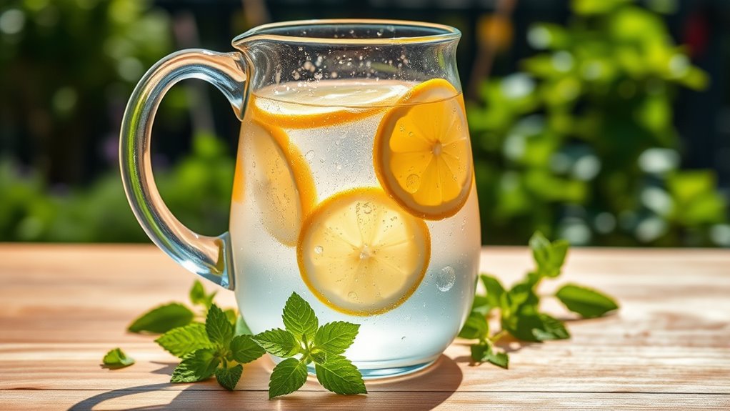 lemon water enhances hydration benefits