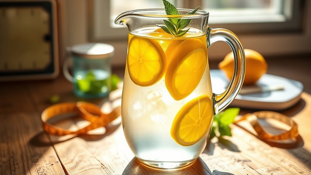 lemon water weight loss myths