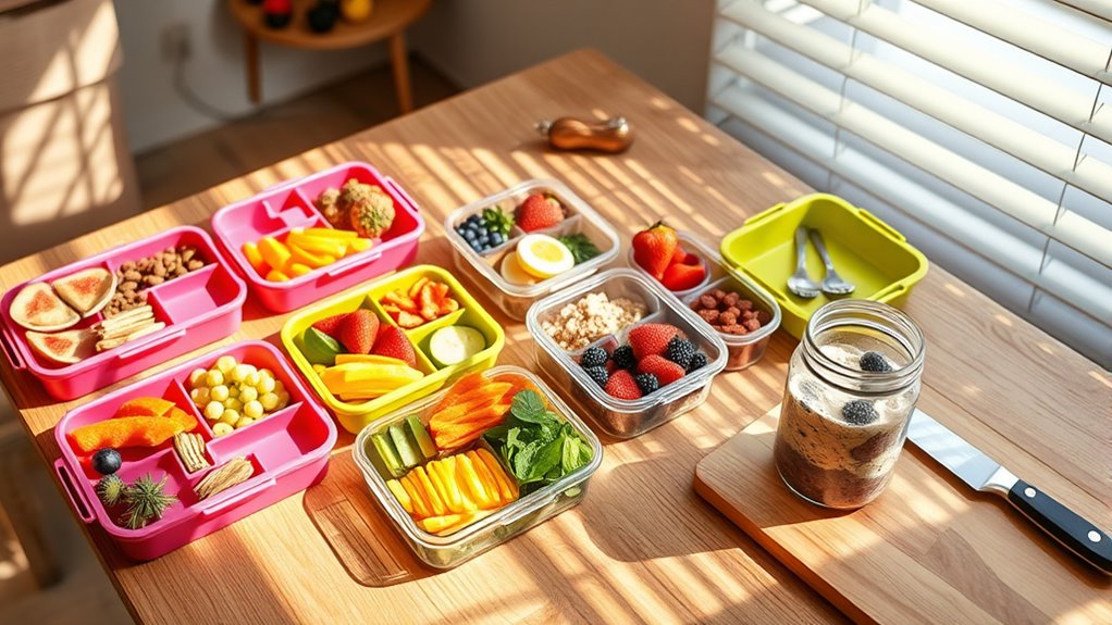 meal prep for lunches