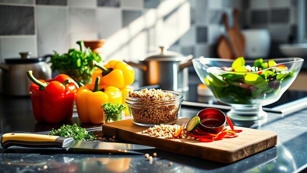 meal preparation enhances efficiency