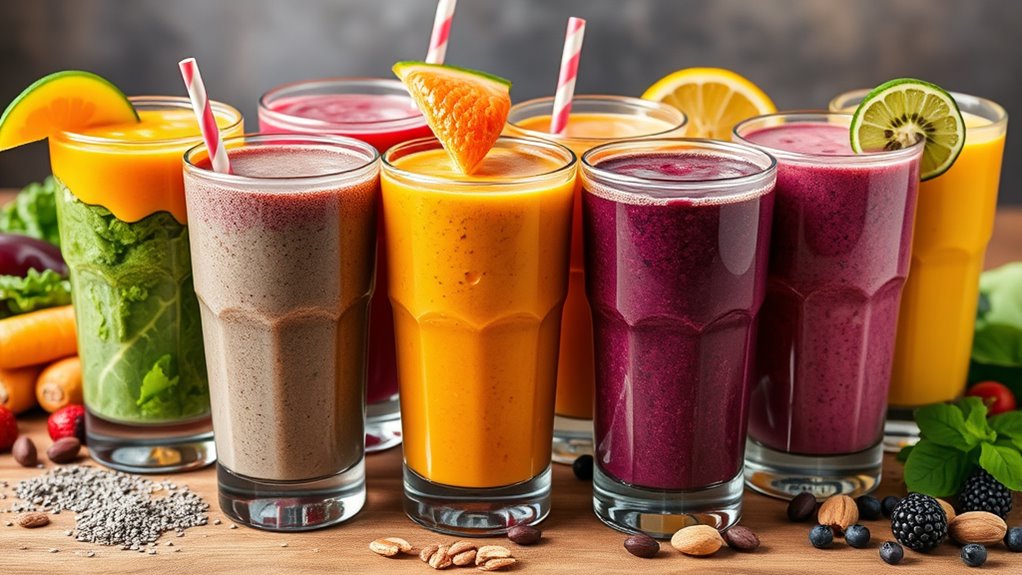 nutrient rich blended beverages
