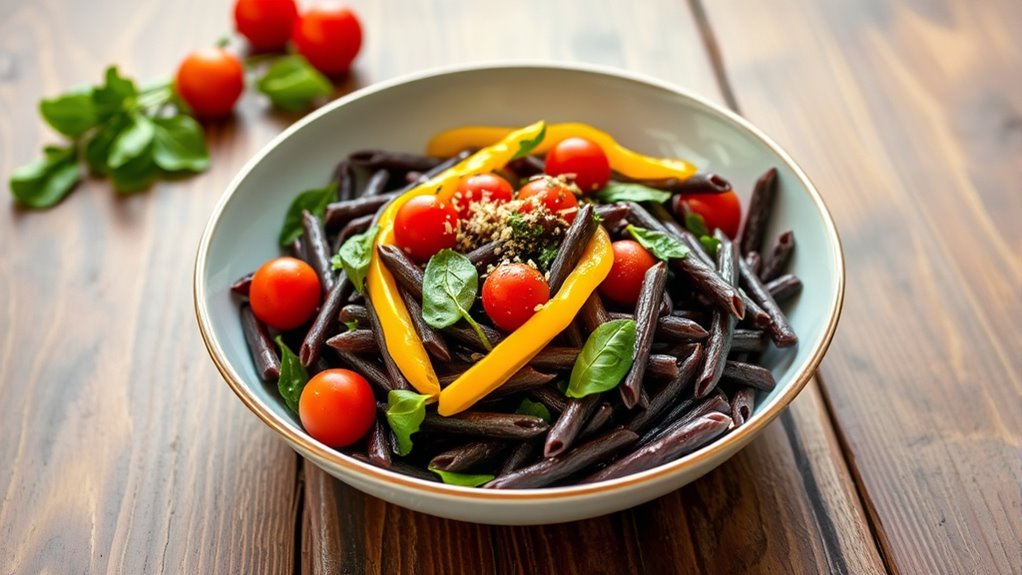 organic black bean pasta
