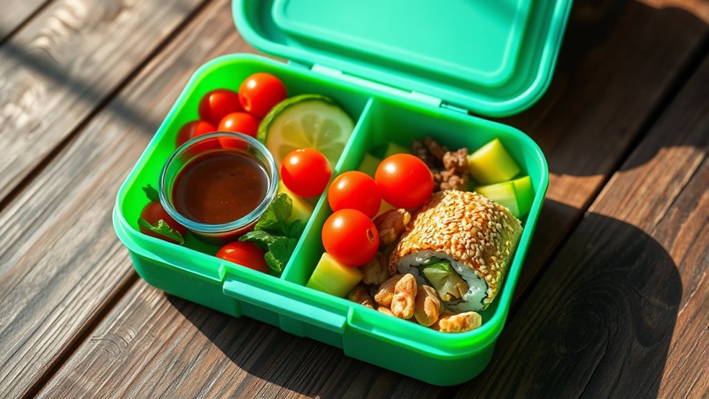 organize with separate containers