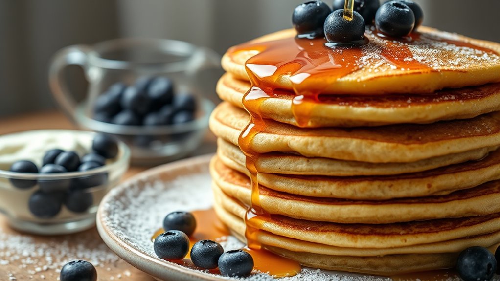 pancake ingredients for breakfast