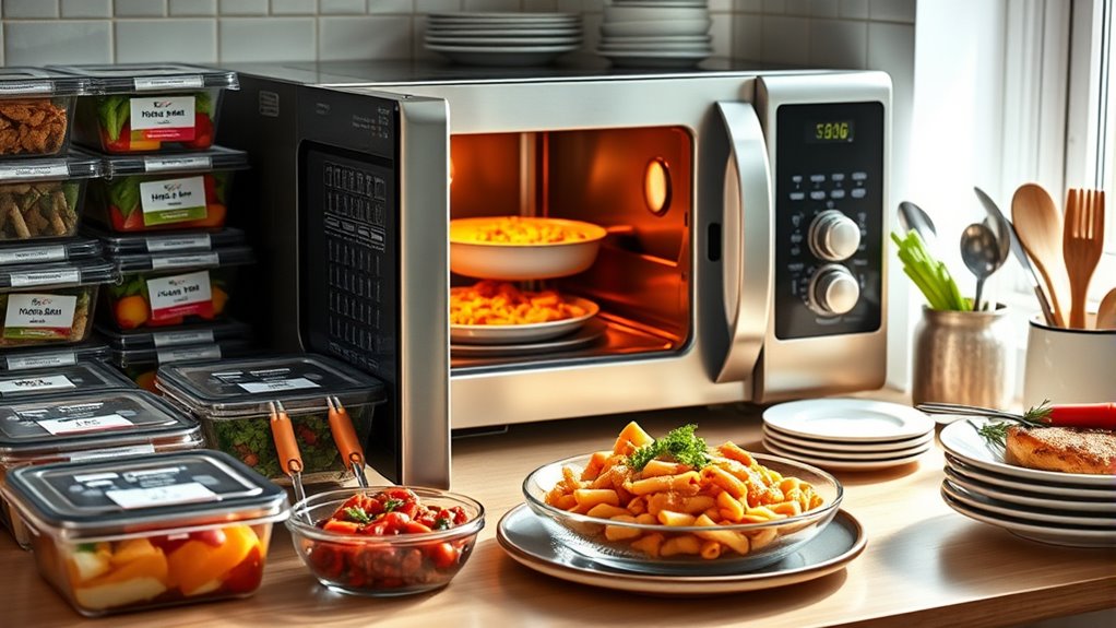 reheat and serve meals