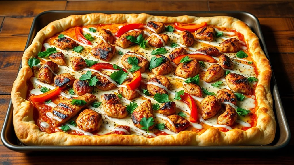 santa fe chicken pizza