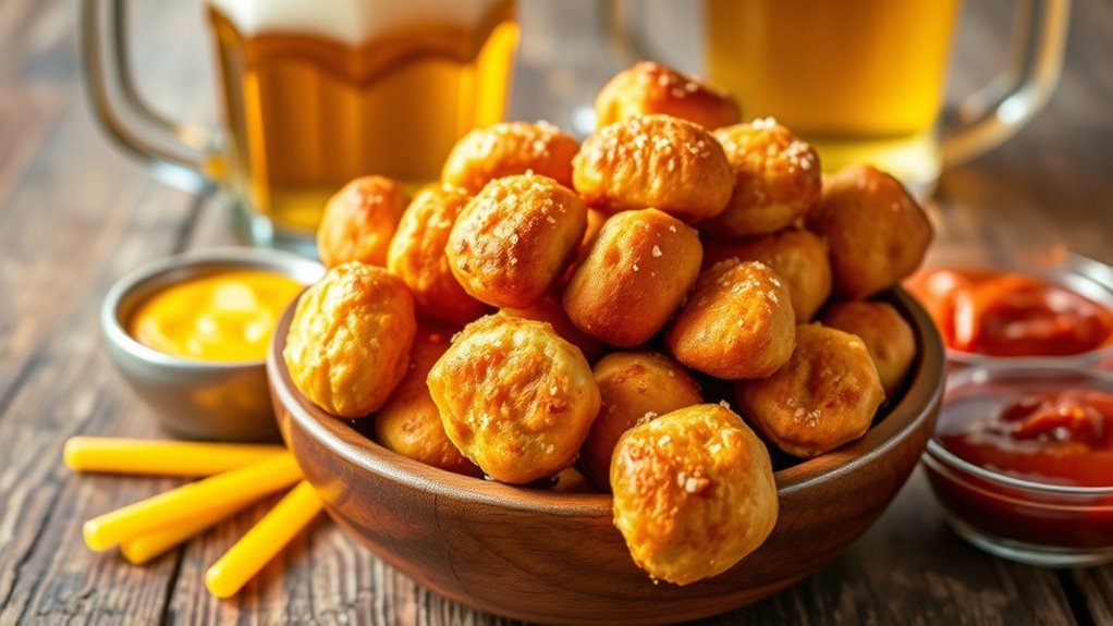 soft pretzel snack bites