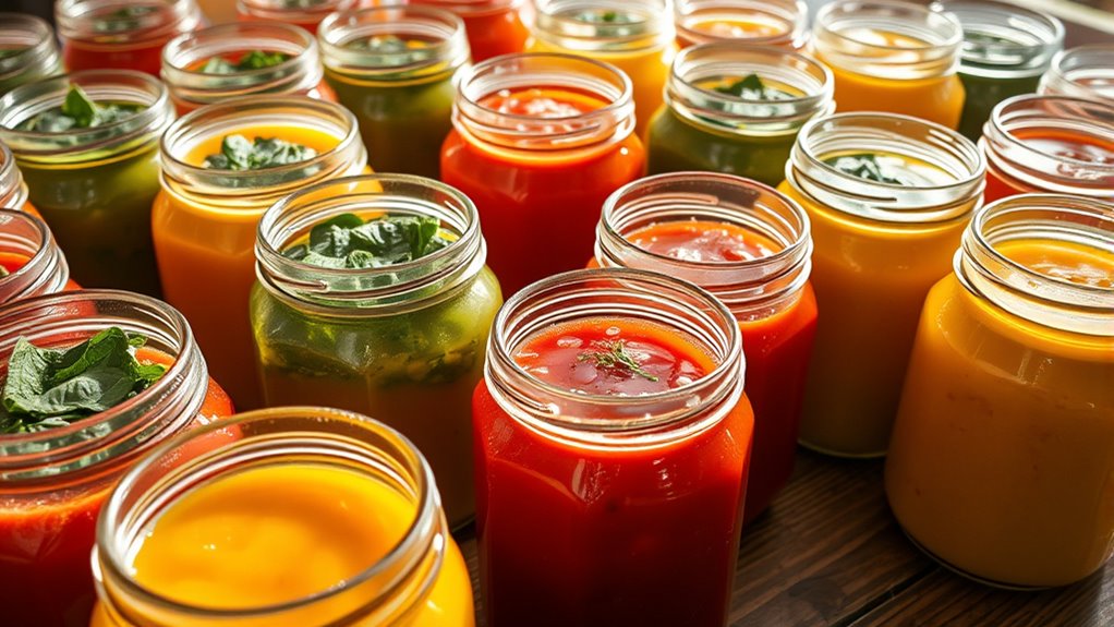 soups preserved for convenience