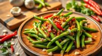 stir fried green beans recipe