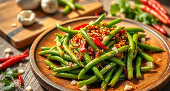 stir fried green beans recipe