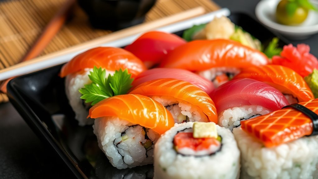 sushi making technique mastery
