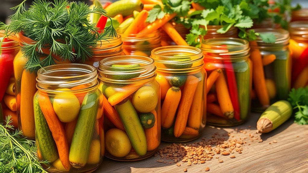 tangy flavorful homemade pickles
