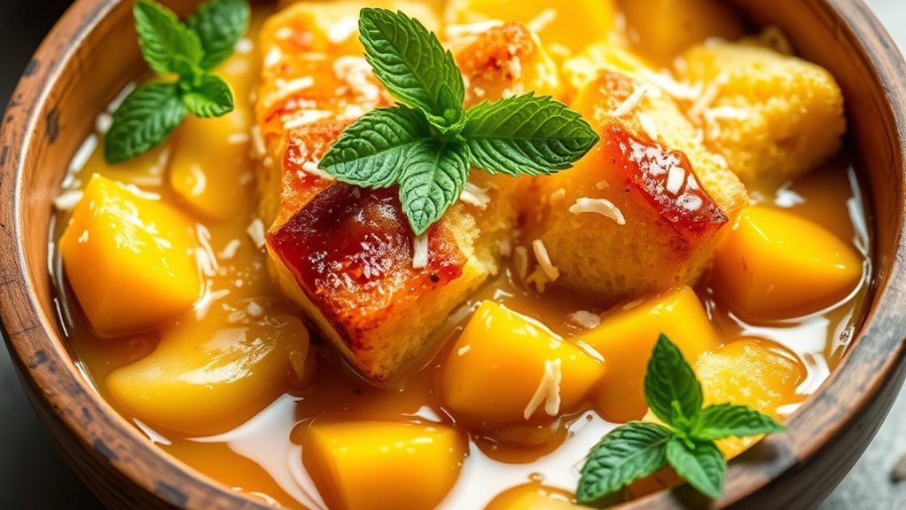 tropical coconut mango delight