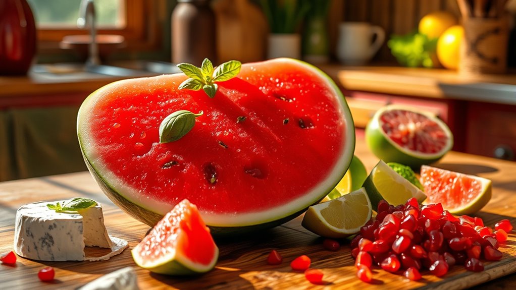 unconventional watermelon flavor combinations