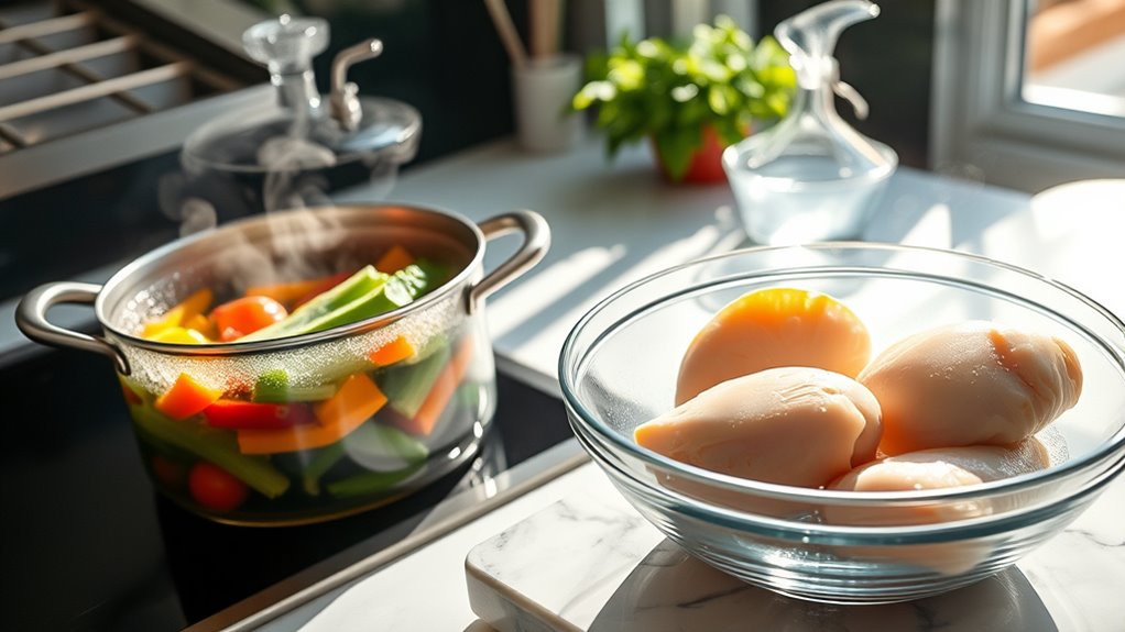 cooking with water methods
